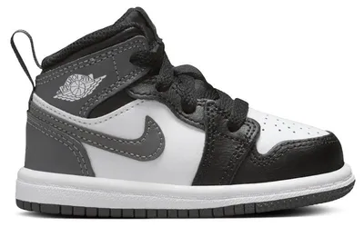Productafbeelding van Jordan 1 Mid Black White Iron Grey (TD) - EU maat 18.5