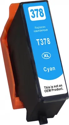 Produktbild von Kompatibel für Epson 378 / 378XL Tintenpatrone Cyan
