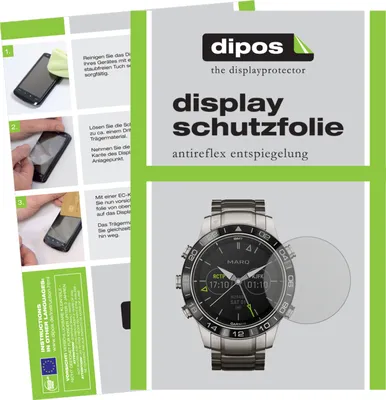 Produktbild von 1x Schutzfolie für Garmin MARQ Aviator matt Displayschutzfolie Folie Display Schutz dipos