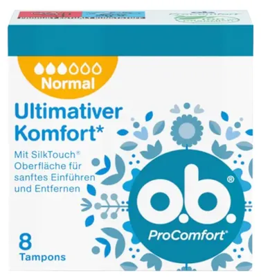 Image de O.B. Tampons Pocket pack 8pcs