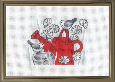 Zdjęcie produktu dla Zestaw do haftu krzyżykowego "Dzbanek z wodą", wymiary 13x18 cm