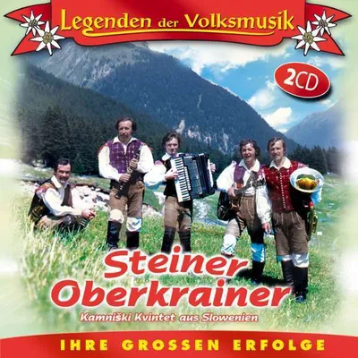 Obrázek produktu pro Legenden der VolksmusikSteiner Oberkrainer - Kamniski Kvintet aus Slowenien - Tyrolis - (CD / Titel: H-P)