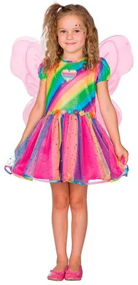 Produktbild von Kleid Regenbogenfee, Groesse:128