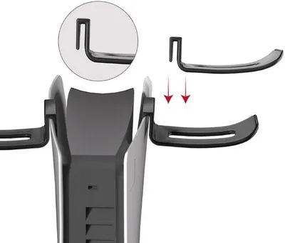 Produktbild von Headsethalter für drahtlose Headsets - Halter für Headsets für PS5/PS5 Slim/PS5 Pro