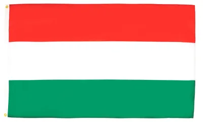 Obrázok produktu pre Vlajka Maďarska - 250x150 cm - 100% polyester s mosadznými okami - 300 g