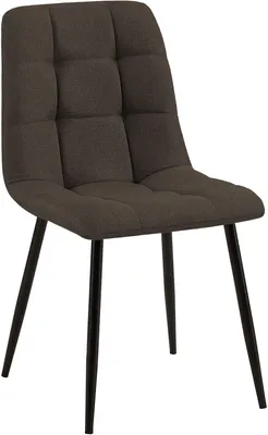 Produktbild von CLP Esszimmerstuhl Tilde gepolstert mit Rückenlehne bis 150 kg belastbar braun Material Stoff, KI-generiertes Bild