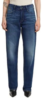 Produktbild von G-STAR Damen Iggie Straight Jeans, Blau (Worn in Stratos D27704-C052-D332), 24W