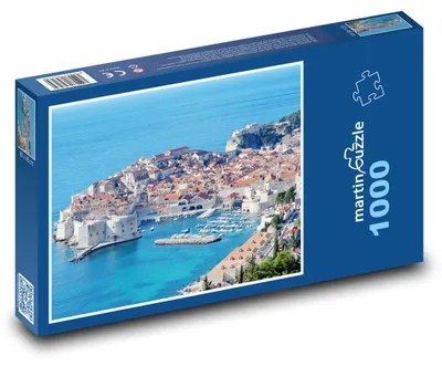Zdjęcie produktu dla Puzzle 1000 Dubrownik - Widok na miasto - martinpuzzle