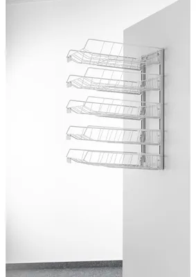 Produktbild von Wandsortieranlage Sorter 1005 5 Körbe lichtgrau