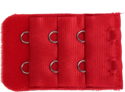 Produktbild von Praktische 2er BH Verschluss Verlängerung Rot