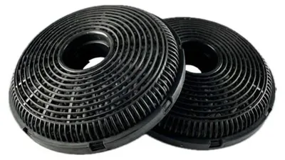 2 Aktivkohlefilter, 160x160x30 mm, für Dunstabzugshauben