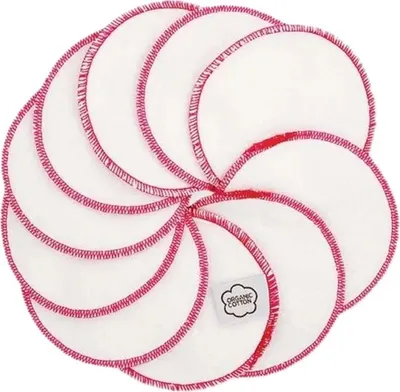 Produktbild von ImseVimse waschbare Abschminkpads 10 Stück Cleansingpads Reinigungspads Rose Line