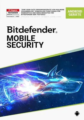Produktbild von Bitdefender Mobile Security 3 Geräte / 18 Monate (Code in a Box)
