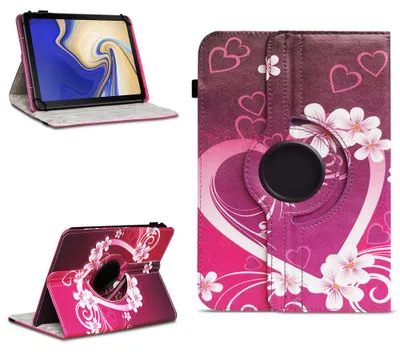 Produktbild von Tablet Hülle Samsung Galaxy Tab S4 10.5 Tasche Schutzhülle Case Cover DrehbarFarben:Motiv 2