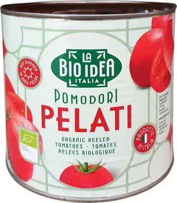 POMIDORY KROJONE BEZ SKÓRY BIO 2,5 kg - HORECA (LA BIO IDEA)