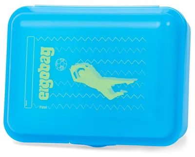 Produktbild von ergobag Lunchbox Brotdose LiBäro 2:0 blau mehrfarbig
