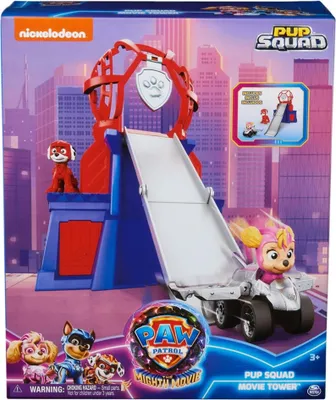 Obrázok produktu pre PAW Patrol PAW PYS Movie Tower Playset VCHX GML, Auto a pretekanie, 3 rok / roky, Viacfarebný