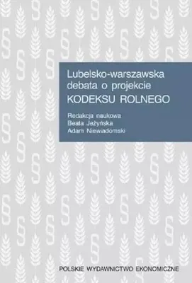 Produktbild von Lubelsko-warszawska debata o projekcie Kodeksu.. - praca zbiorowa
