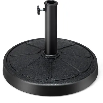 Produktbild von COSTWAY stojak na parasol 14 kg, okrągły stojak na parasol do masztów parasolowych 38/48 mm, Ø45 cm stojak na parasol do ogrodu, na balkon