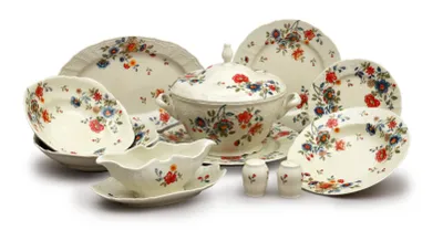 Produktbild von Thun 1794 Bernadotte, Tafelgeschirr, Elfenbein, Blumen, Thun, 25 d.