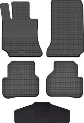 Produktbild von Gummi Fußmatten Set Für: Mercedes Glc X253 (2016-2023) Gummimatten Schwarz