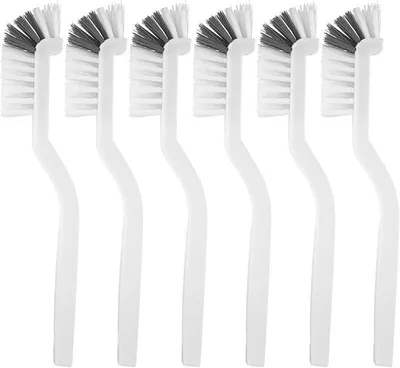 Produktbild von PolkaHome® 6 Stück Flaschenbürste Reinigungsbürste mit langem Griff, gebogene Flaschenbürste, Geschirrbürste, Mehrzweckbürste für