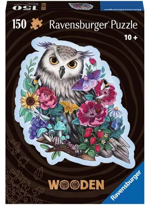 Zdjęcie produktu dla Puzzle drewniane 150 Sowa