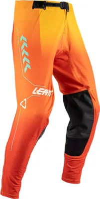 Productafbeelding van Leatt Pant Moto 5.5 I.K.S. V26, oranje-wit, motorcrossbroek, maat M