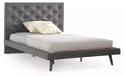 Obrázek produktu pro Sestava do dětského pokoje Noční stolek k posteli pro mládež Dřevěná postel 100 cm 2 ks