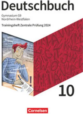 Obrázok produktu pre Deutschbuch Gymnasium 10. Schuljahr. Nordrhein-Westfalen - Trainingsheft Zentrale Prüfung 2024 - Arbeitsheft mit Lösungen