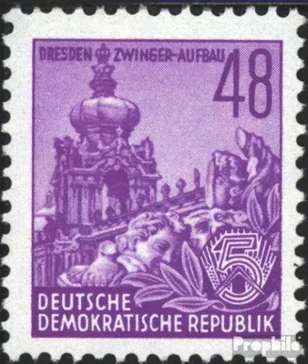 Produktbild von Briefmarken DDR 1953 Mi 376 postfrisch Fünfjahresplan (I)