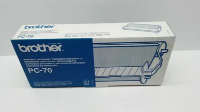 Productafbeelding van Brother PC-70 band, cartridge - zwart - thermotransfer - 140 pagina's
