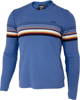 Produktbild von Ivanhoe Wollpullover Retro-Hang Loose blau Rundhals-blau