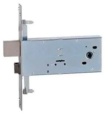 Zdjęcie produktu dla Zamek dwupunktowy do montażu wpuszczanego, art. 983 ISEO E90 – obudowa 186 x 82 mm