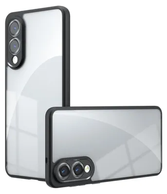 Produktbild von Für Samsung Galaxy S25 Edge Armor Design TPU PC Hybrid Schutz Hülle Transparent