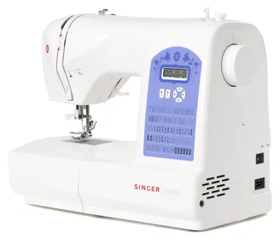 Nähmaschine, 80 Stiche, 6 Knopflöcher, LED-Licht, Metallgehäuse, 220 V