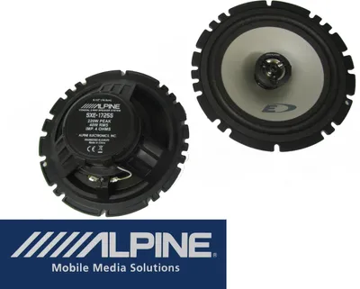 Produktbild von Alpine passend für VW Golf 7 VII ab 2012 Komplett Lautsprecher Boxen Set Tür Vorn Hinten