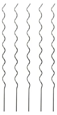Produktbild von Set Tomatenspiralstab 180cm Alu, 5 Stk.