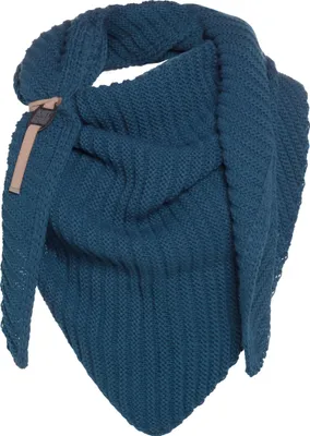 Produktbild von Knit Factory Demy Dreiecksschal - Petrol - 190x85 cm