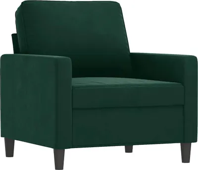 Obrázok produktu pre vidaXL Kreslo Dark Green 60 cm Velvet