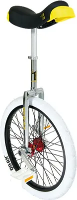 Produktbild von QU-AX 1201 Profi Einrad Profi 20', Alufelge, weißer Reifen, chrome/weiß