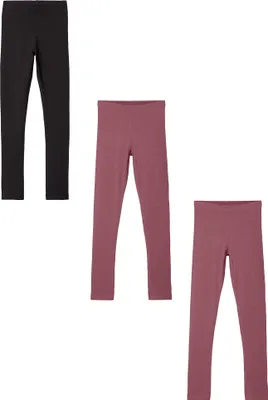 Produktbild von Basic Leggings 3er Stück Set NKFVIVIAN |