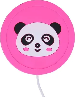 Image de Setty Chauffe-tasses USB Chauffe-café Bureau Ordinateur portable PC Plaque chauffante Panda