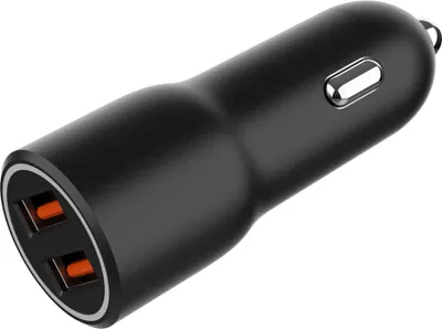 Obrázok produktu pre Gembird TA-UC-A2QC36-CAR-01, Auto, Zapaľovač, Čierna