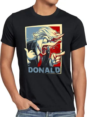 Produktbild von A.N.T. Der Donald Herren T-Shirt vereinigte staaten von amerika usa