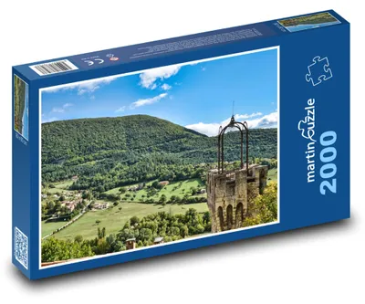 Obrázok produktu pre Puzzle 2000 Kostolná zvonica v krajine - martinpuzzle
