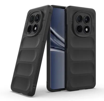 Produktbild von Handy Hülle für Xiaomi Redmi Note 15 5G Grip Case Cover Schutzhülle Softgrip Farbe: Schwarz