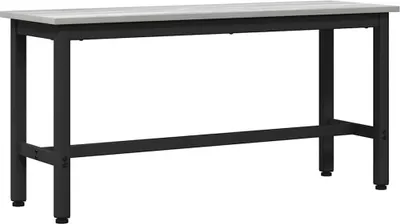 Produktbild von vidaXL Esstischbank Graues Sonoma 100 x 32,5 x 48,5 cm
