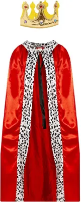 Immagine prodotto di Re Xl Set Mantello Costume Da Favola