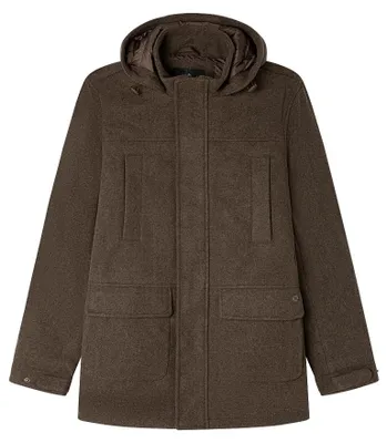 Produktbild von SPRINGFIELD Parka mit Wolleffekt, Braun, L